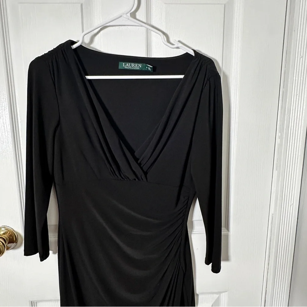Ralph Lauren Faux Wrap Dress - Picture 2 of 9